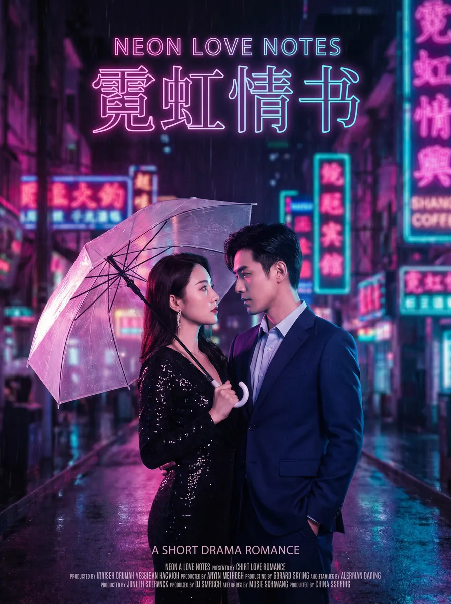 同桌的手指在里面转动的写作业呢 热播都市爱情短剧 - 霓虹情书海报